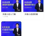 湛北·抖音小店入门进阶高阶合集,八大玩法打造百万店铺-第一资源库